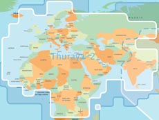 Thuraya-2 coverage region